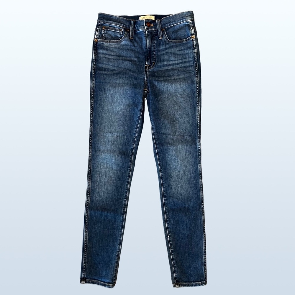 ⚜️Designer: Madewell 10" High-Rise Roadtripper Jeans in Playford Wash, Size 26” - Picture 1 of 12